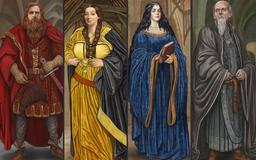 The Four Founders of Hogwarts 